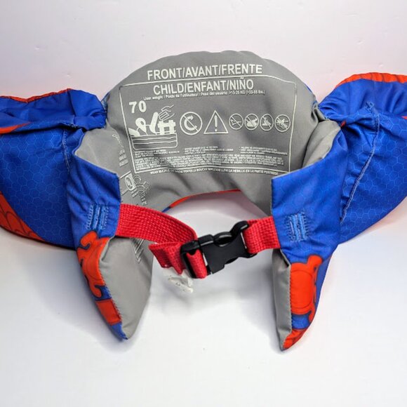 SwimWays Marvel Spidey and His Amazing Friends Swim Trainer Float Life Jacket - Picture 3 of 3